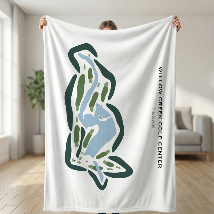 Willow Creek Golf Center, Texas - Printed Golf Courses