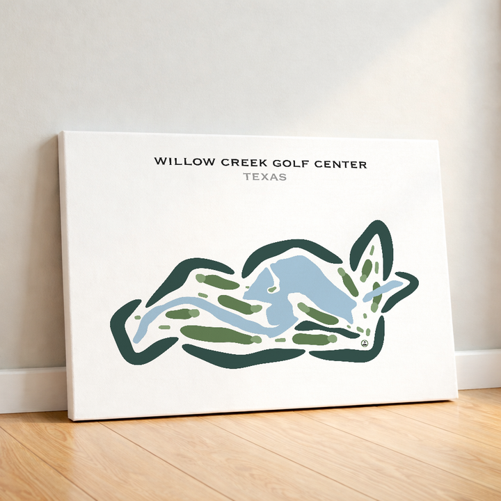 Willow Creek Golf Center, Texas - Printed Golf Courses