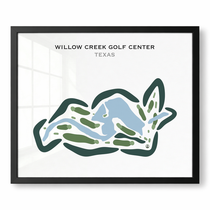 Willow Creek Golf Center, Texas - Printed Golf Courses