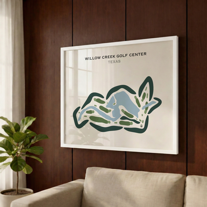 Willow Creek Golf Center, Texas - Printed Golf Courses