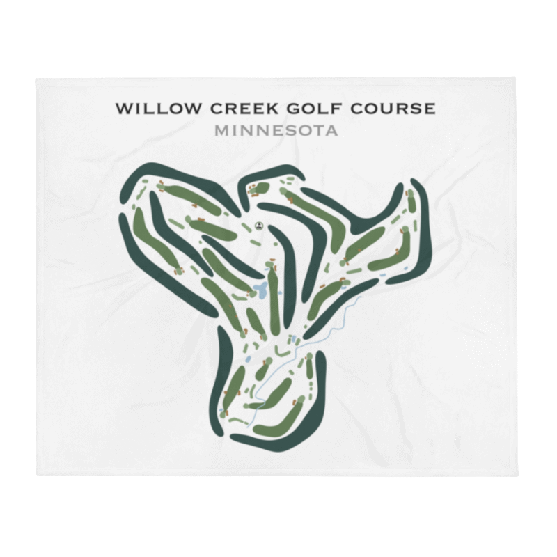 Willow Creek Golf Course, Minnesota - Printed Golf Courses