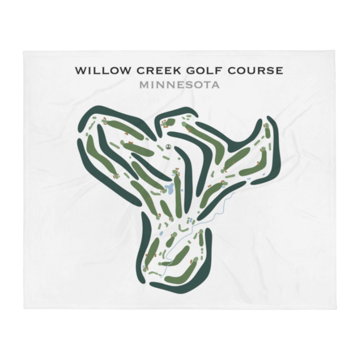 Willow Creek Golf Course, Minnesota - Printed Golf Courses