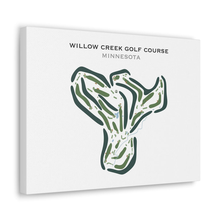 Willow Creek Golf Course, Minnesota - Printed Golf Courses