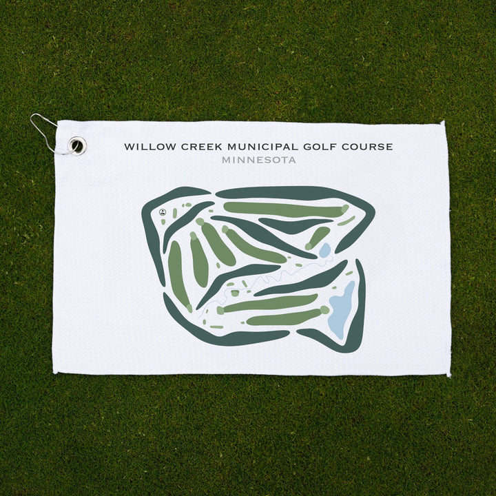 Willow Creek Municipal Golf Course, Minnesota - Printed Golf Courses