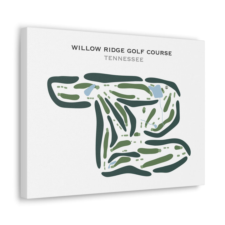 Willow Ridge Golf Course, Tennessee - Printed Golf Courses