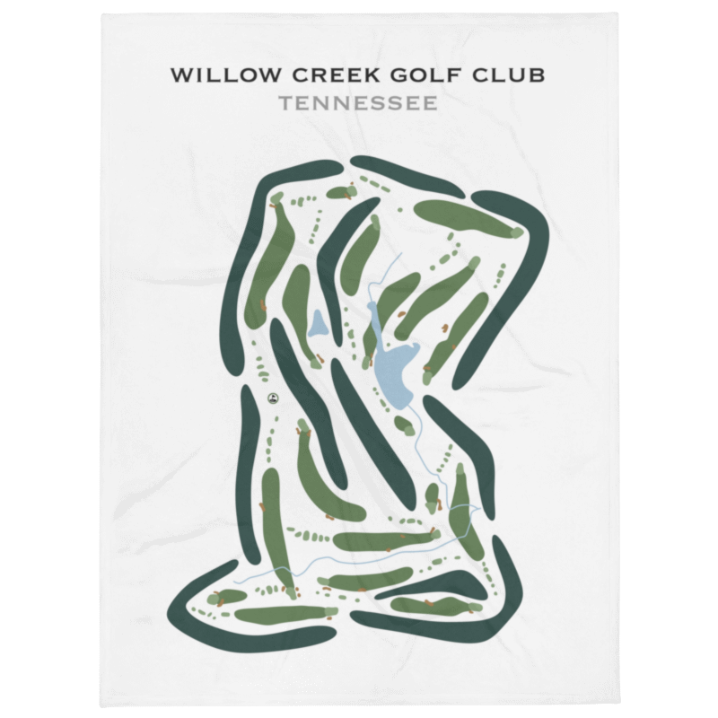 Willow Creek Golf Club, Tennessee - Printed Golf Courses