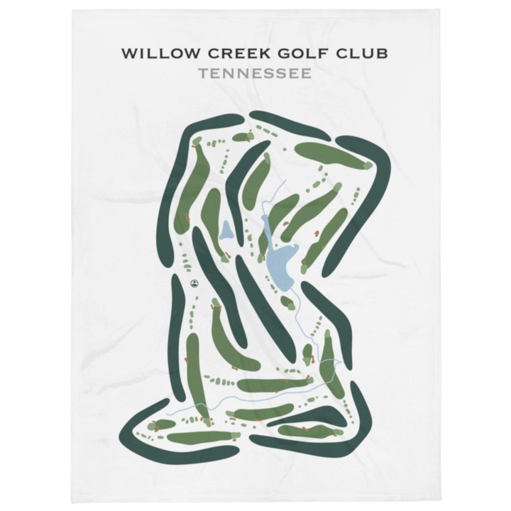 Willow Creek Golf Club, Tennessee - Printed Golf Courses