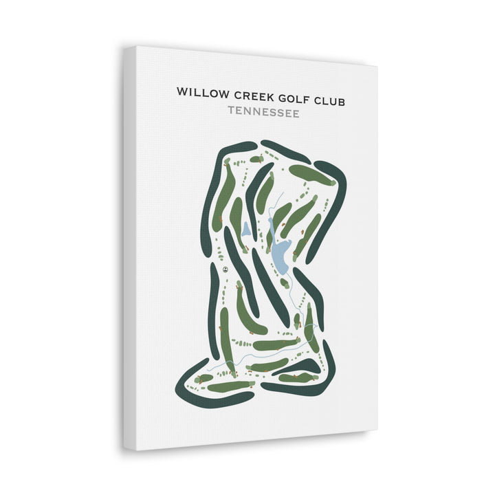 Willow Creek Golf Club, Tennessee - Printed Golf Courses