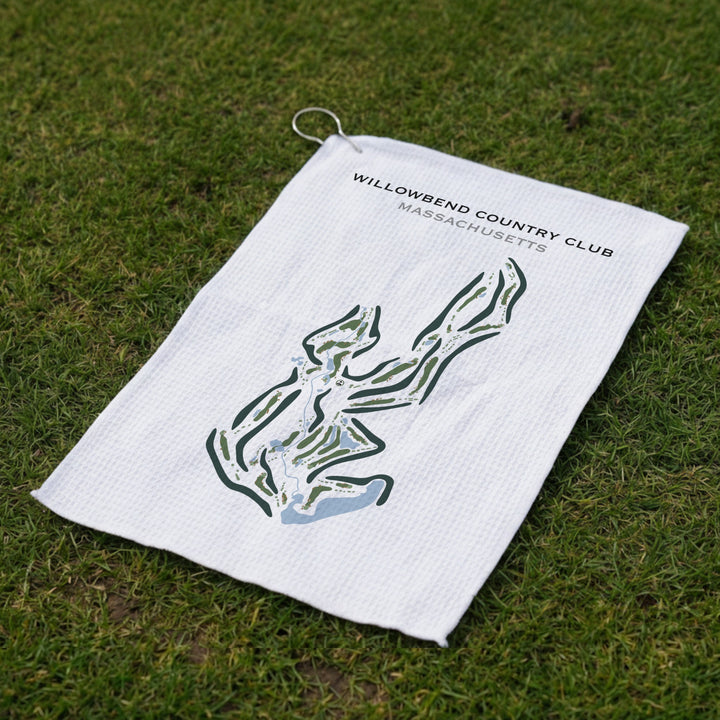 Willowbend Country Club, Massachusetts - Printed Golf Course