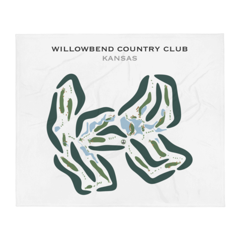 Willowbend Golf Club, Kansas - Printed Golf Courses