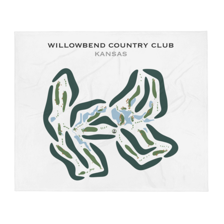 Willowbend Golf Club, Kansas - Printed Golf Courses