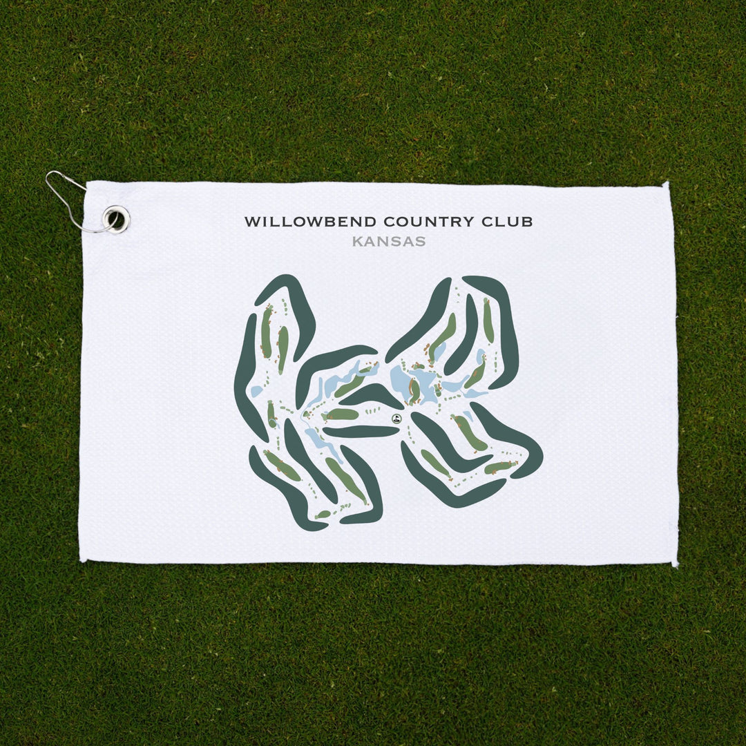 Willowbend Golf Club, Kansas - Printed Golf Courses