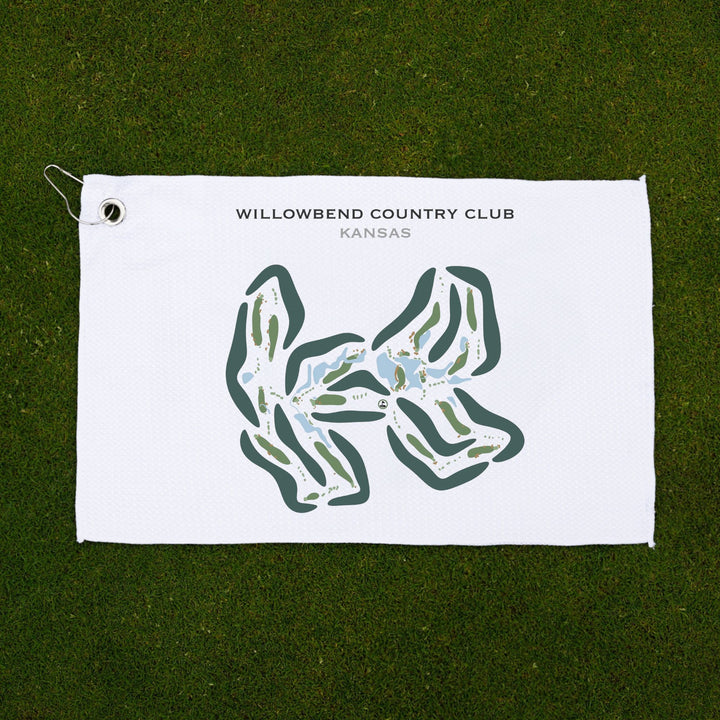 Willowbend Golf Club, Kansas - Printed Golf Courses