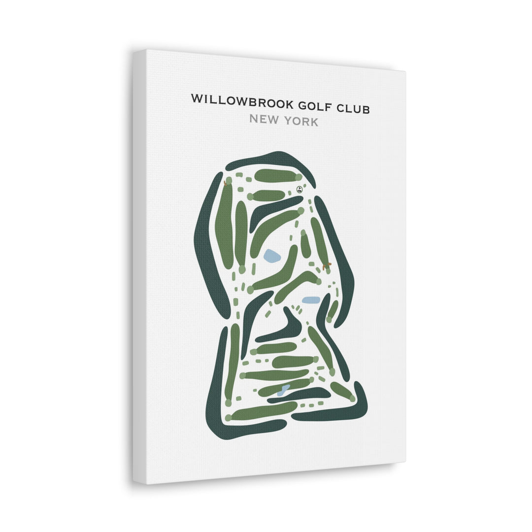 Willowbrook Golf Club, New York - Printed Golf Courses