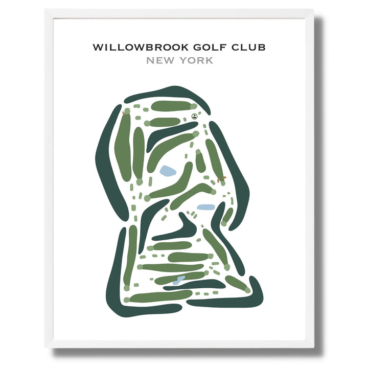 Willowbrook Golf Club, New York - Printed Golf Courses