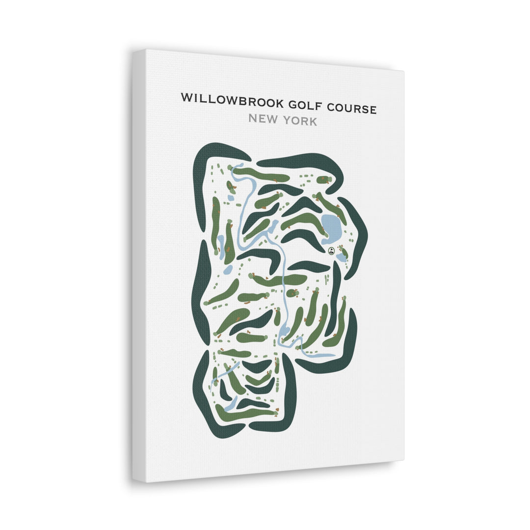Willowbrook Golf Club, New York - Printed Golf Courses