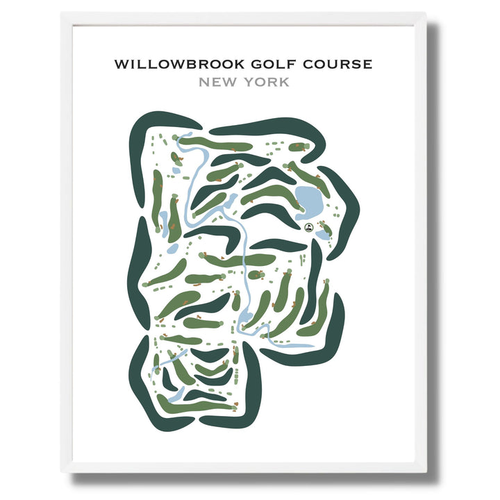 Willowbrook Golf Club, New York - Printed Golf Courses