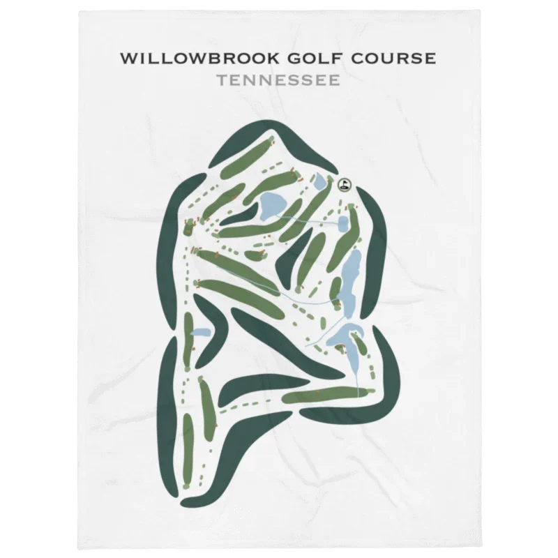 WillowBrook Golf Course, Tennessee - Printed Golf Courses