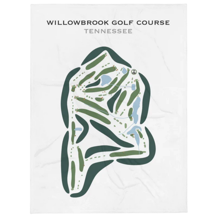 WillowBrook Golf Course, Tennessee - Printed Golf Courses