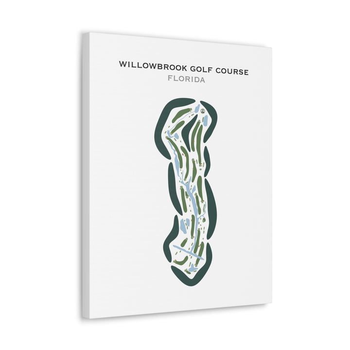 Willowbrook Golf Course, Florida - Printed Golf Courses
