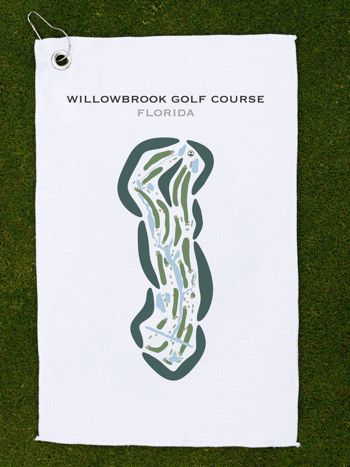 Willowbrook Golf Course, Florida - Printed Golf Courses