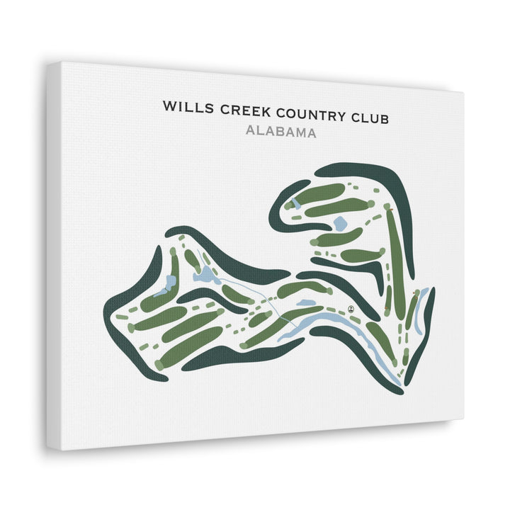 Wills Creek Country Club, Alabama - Printed Golf Courses