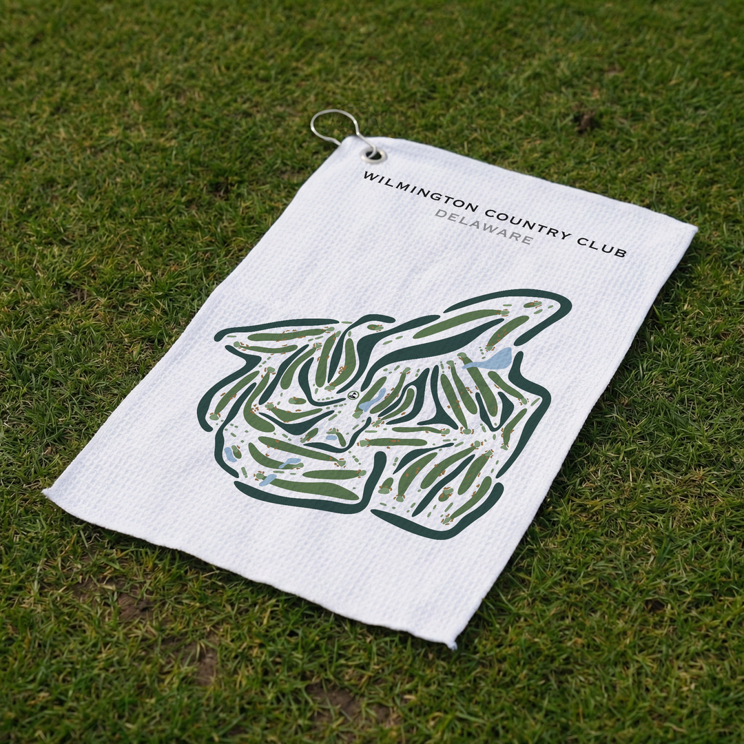 Wilmington Country Club, Delaware - Printed Golf Course