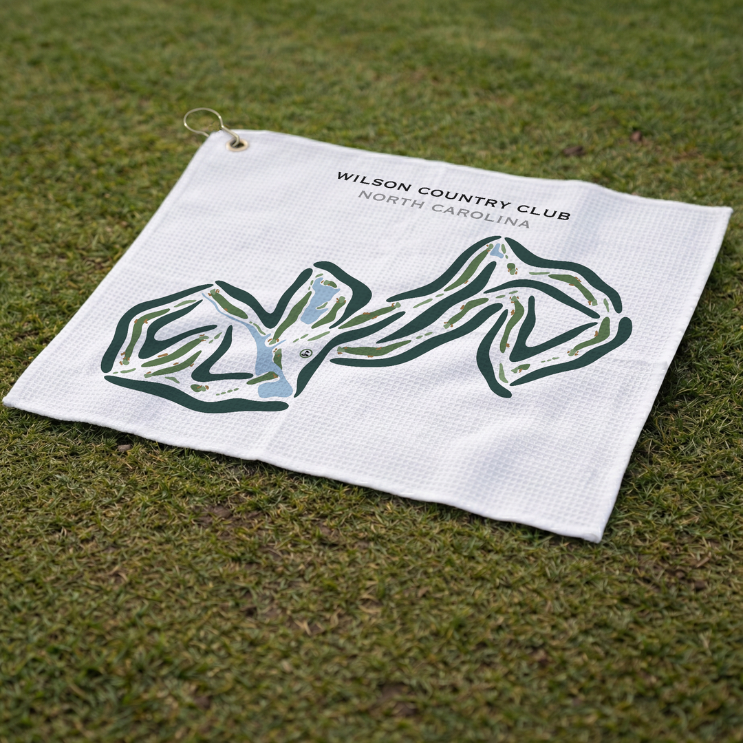 Wilson Country Club, North Carolina - Printed Golf Courses