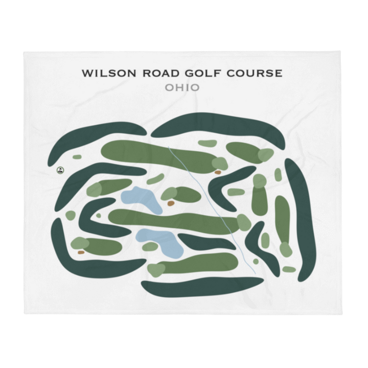 Wilson Road Golf Course, Ohio - Printed Golf Courses