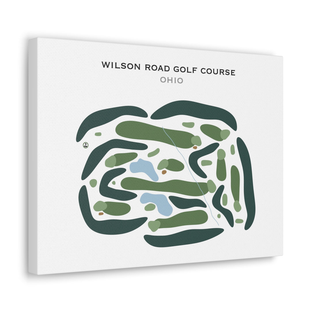 Wilson Road Golf Course, Ohio - Printed Golf Courses