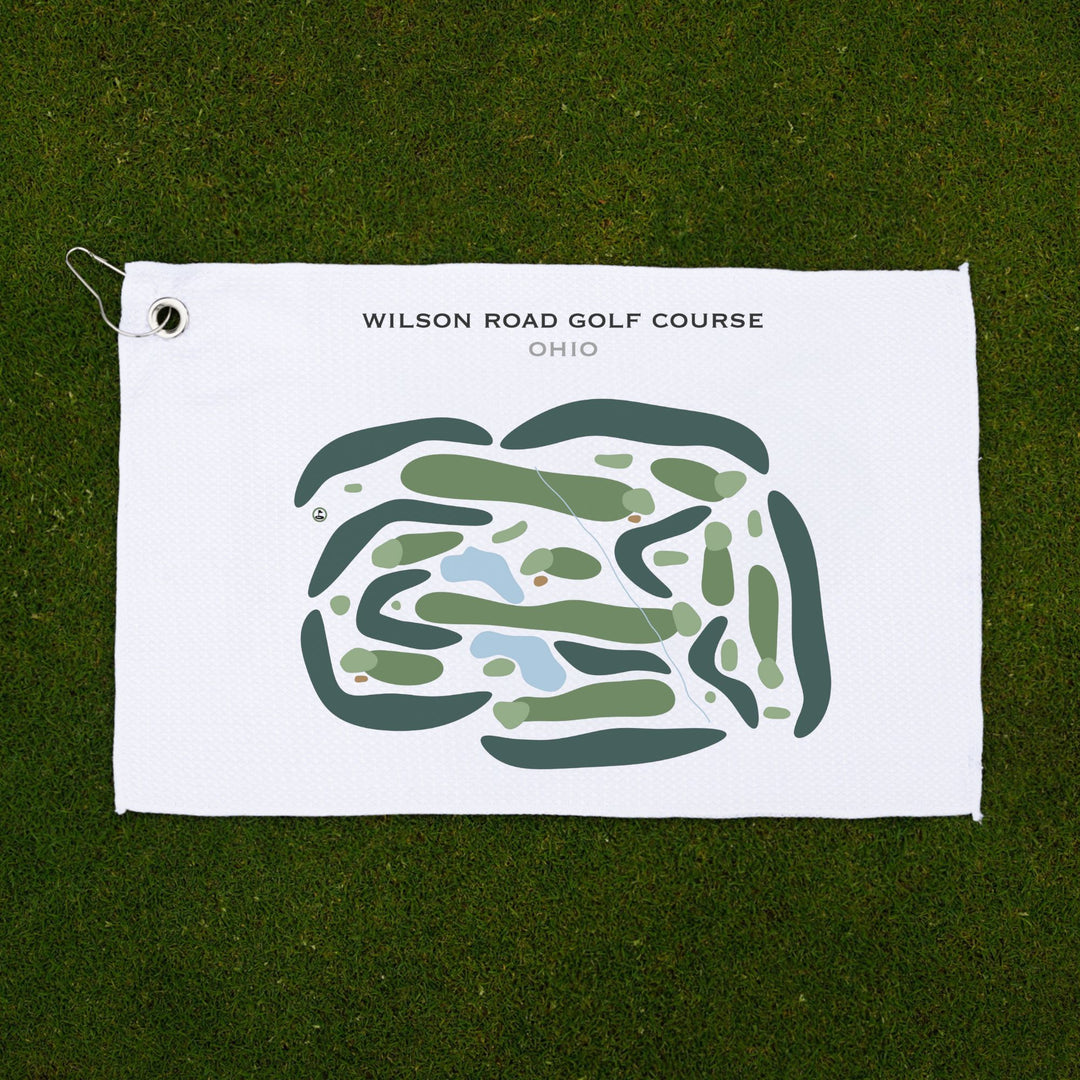 Wilson Road Golf Course, Ohio - Printed Golf Courses