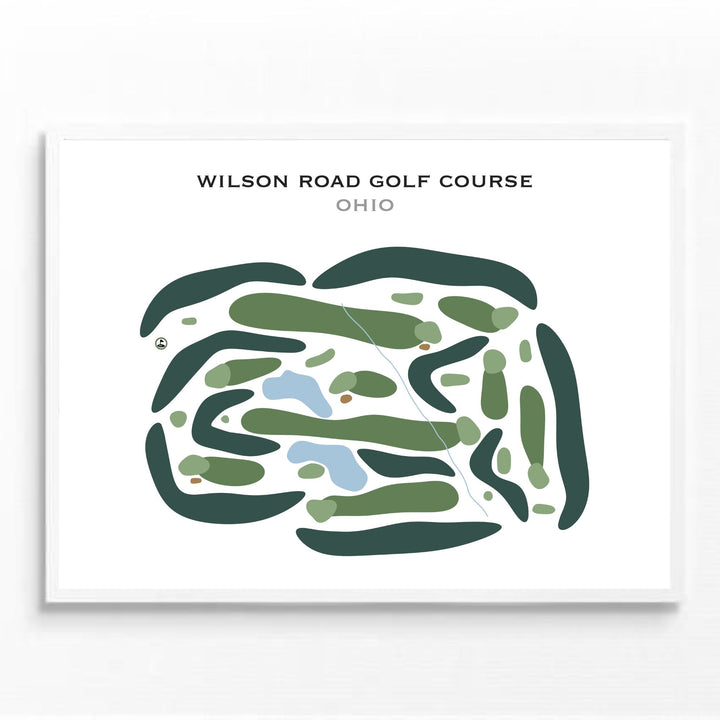 Wilson Road Golf Course, Ohio - Printed Golf Courses