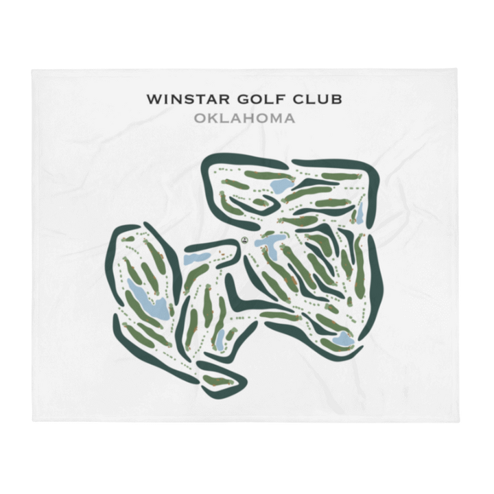 WinStar Golf Club, Oklahoma - Printed Golf Courses