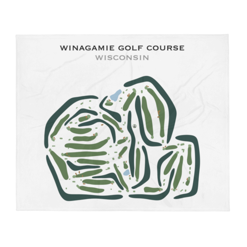 Winagamie Golf Course, Wisconsin - Printed Golf Courses