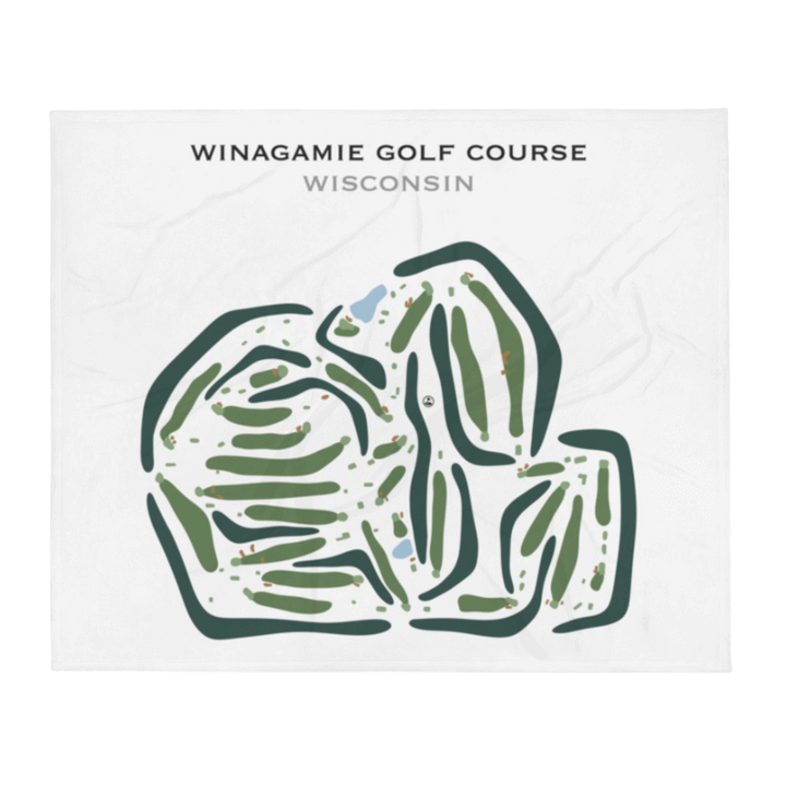 Winagamie Golf Course, Wisconsin - Printed Golf Courses