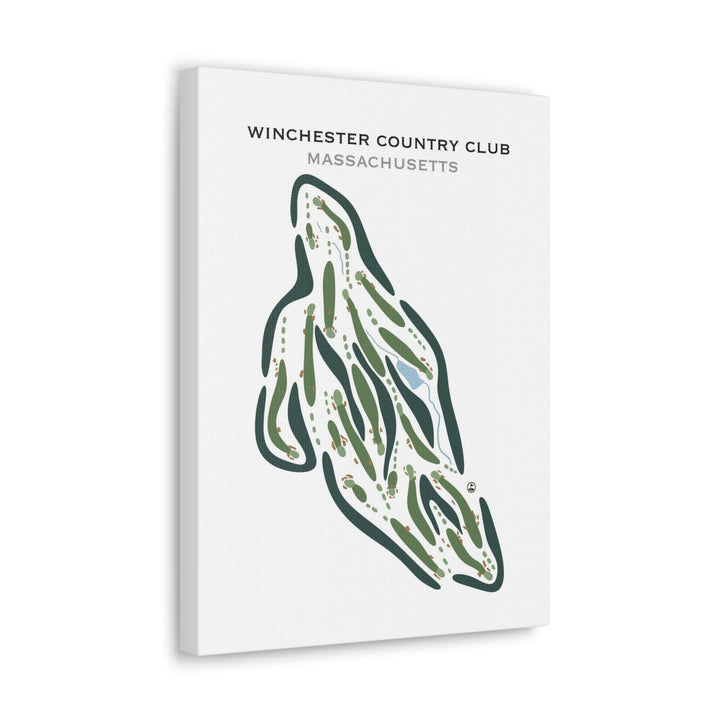 Winchester Country Club, Massachusetts - Printed Golf Courses - Golf Course Prints