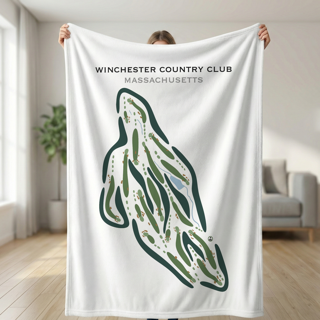 Winchester Country Club, Massachusetts - Printed Golf Courses