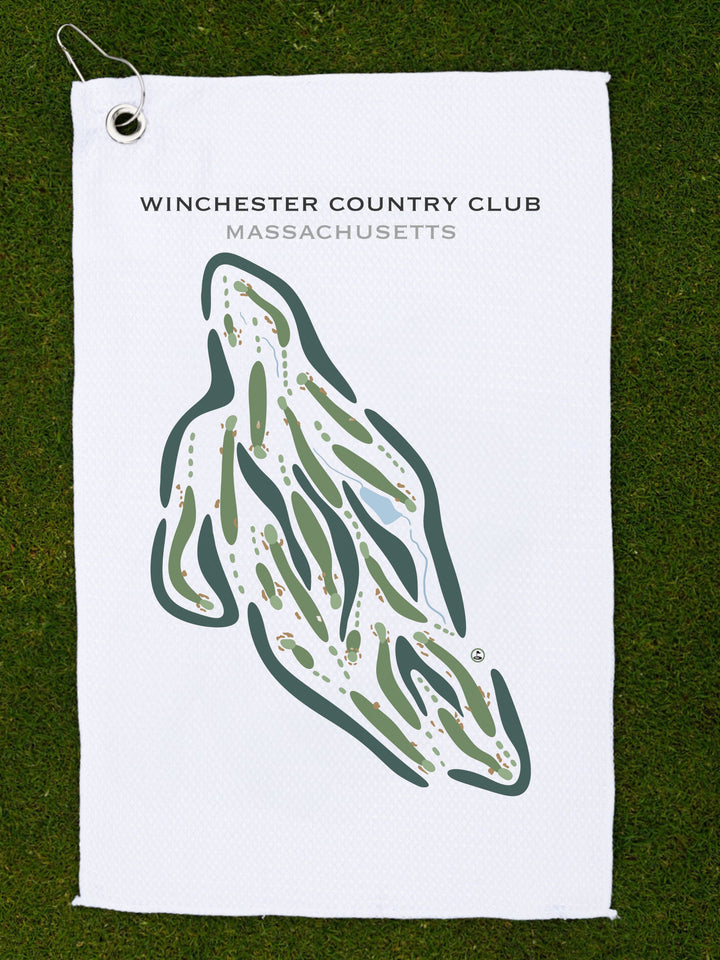 Winchester Country Club, Massachusetts - Printed Golf Courses