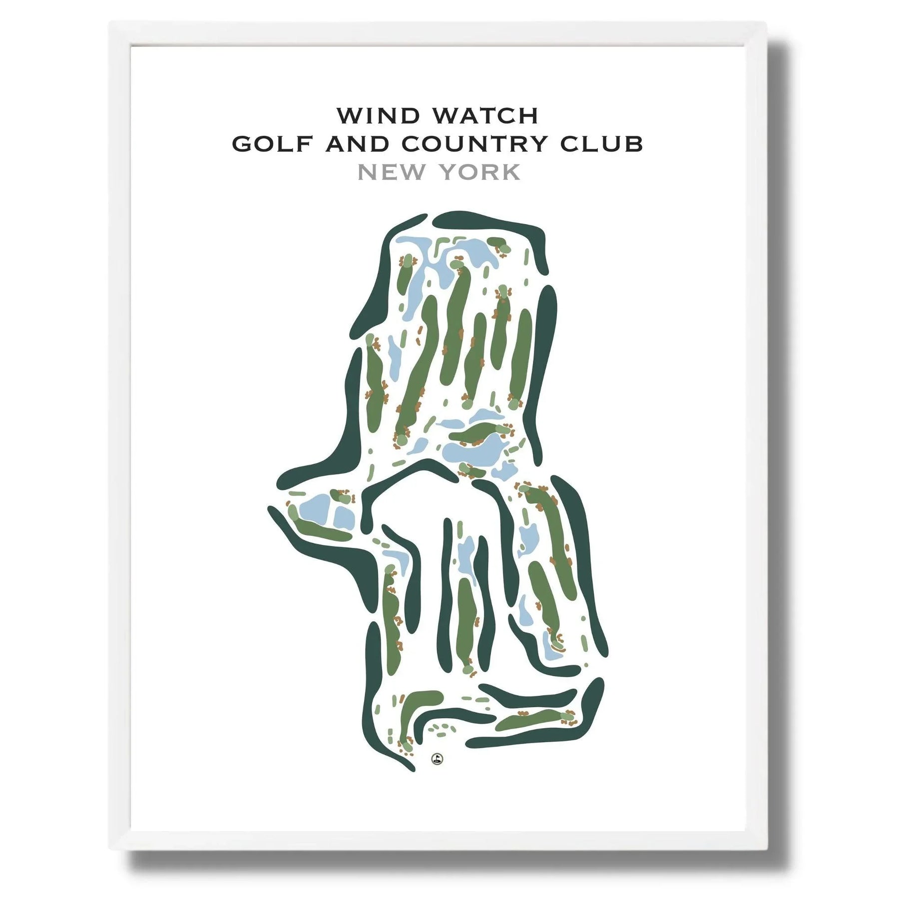 Buy the best printed golf course Wind Watch Golf Country Club