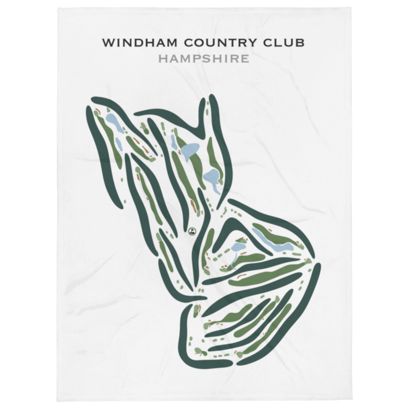 Windham Country Club, New Hampshire - Printed Golf Courses