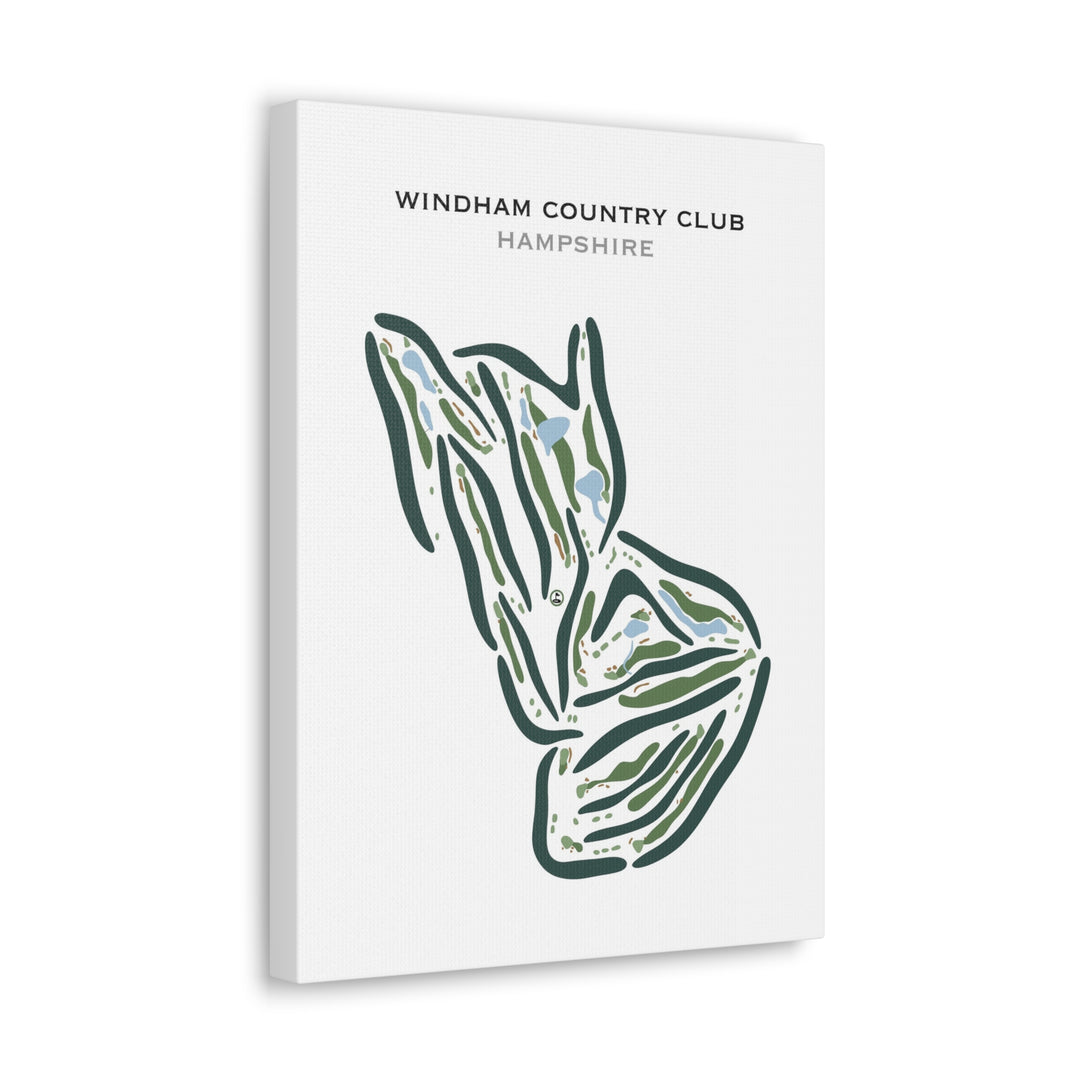 Windham Country Club, New Hampshire - Printed Golf Courses