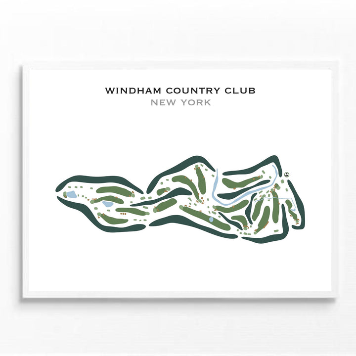 Windham Country Club, New York - Printed Golf Courses