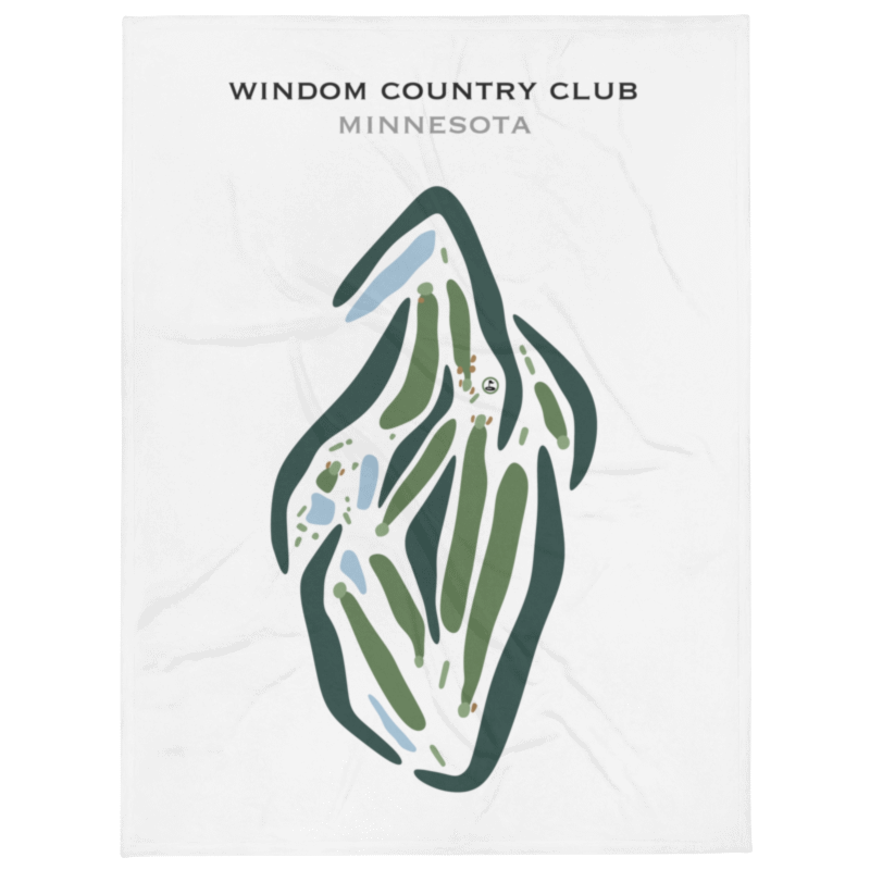 Windom Country Club, Minnesota - Printed Golf Courses