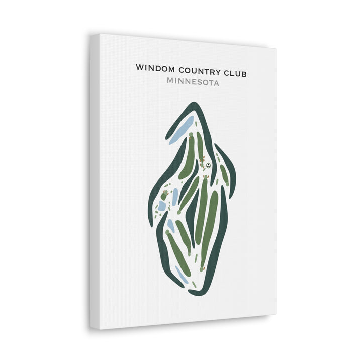 Windom Country Club, Minnesota - Printed Golf Courses