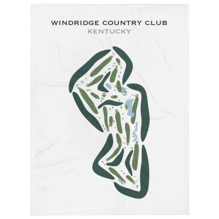 Windridge Country Club, Kentucky - Printed Golf Courses