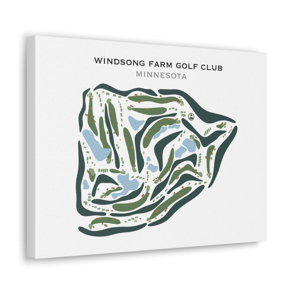 Windsong Farm Golf Club, Minnesota - Printed Golf Courses - Golf Course Prints
