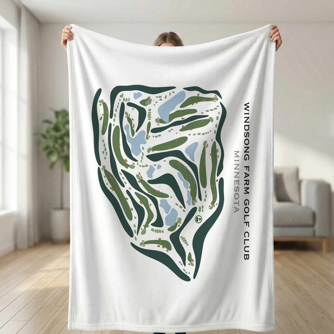 Windsong Farm Golf Club, Minnesota - Printed Golf Courses