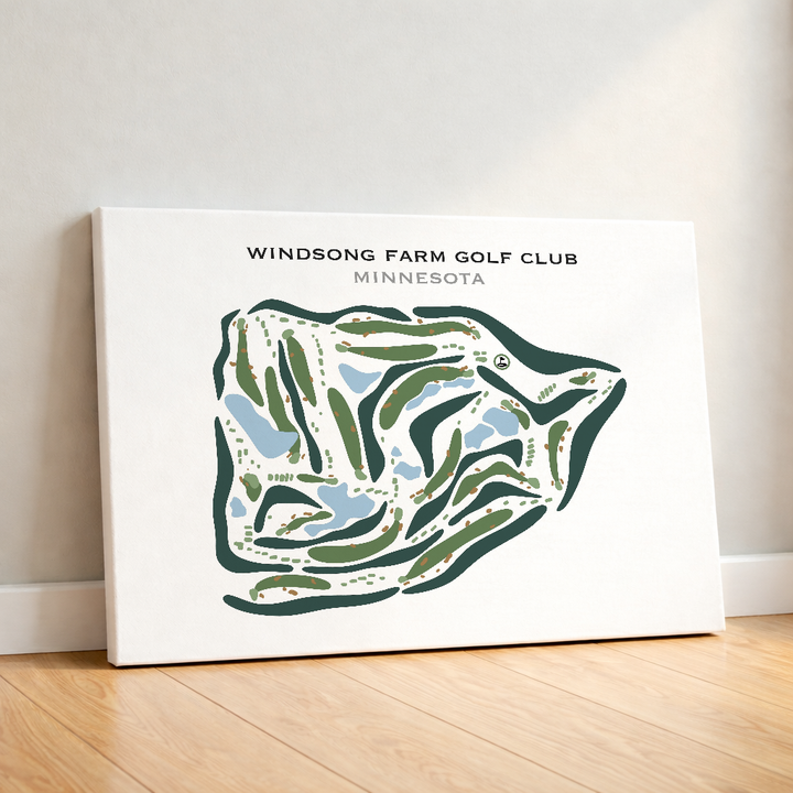 Windsong Farm Golf Club, Minnesota - Printed Golf Courses
