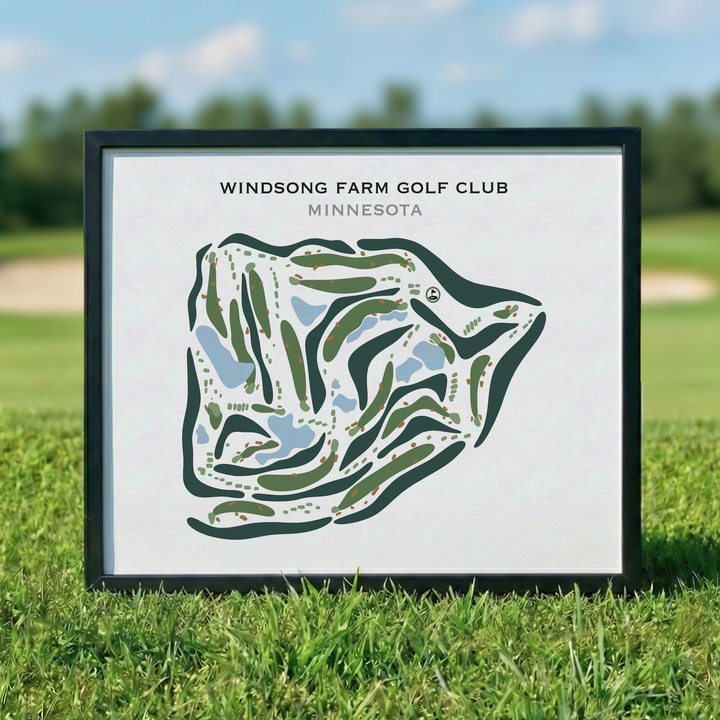 Windsong Farm Golf Club, Minnesota - Printed Golf Courses