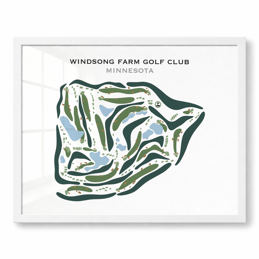 Windsong Farm Golf Club, Minnesota - Printed Golf Courses